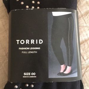 Torrid black with studs